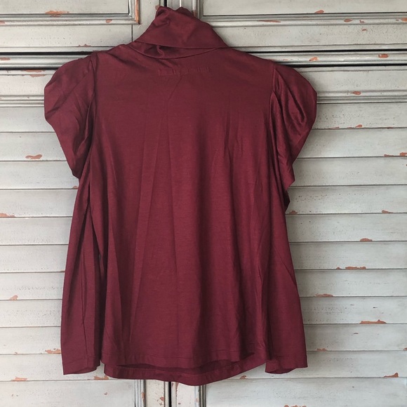 Enza Costa puff sleeve turtle neck small - Picture 5 of 10